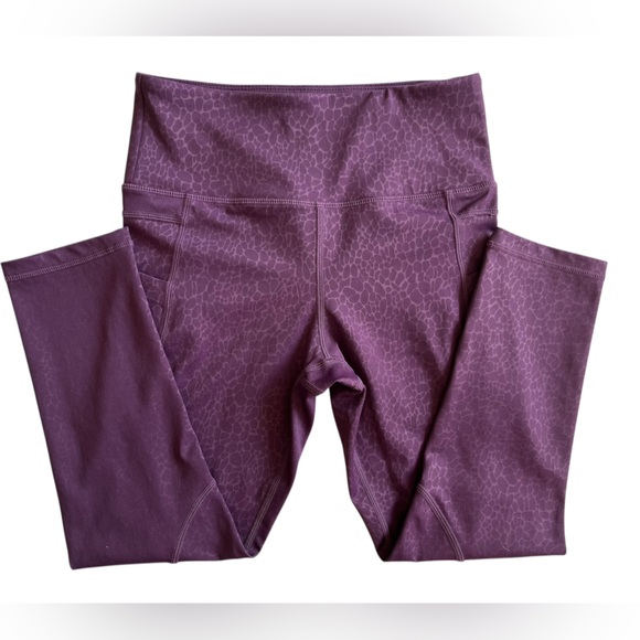 Zyia Active Women's Purple Leggings - Picture 1 of 7